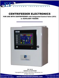 CentriFeeder Electronics Manual